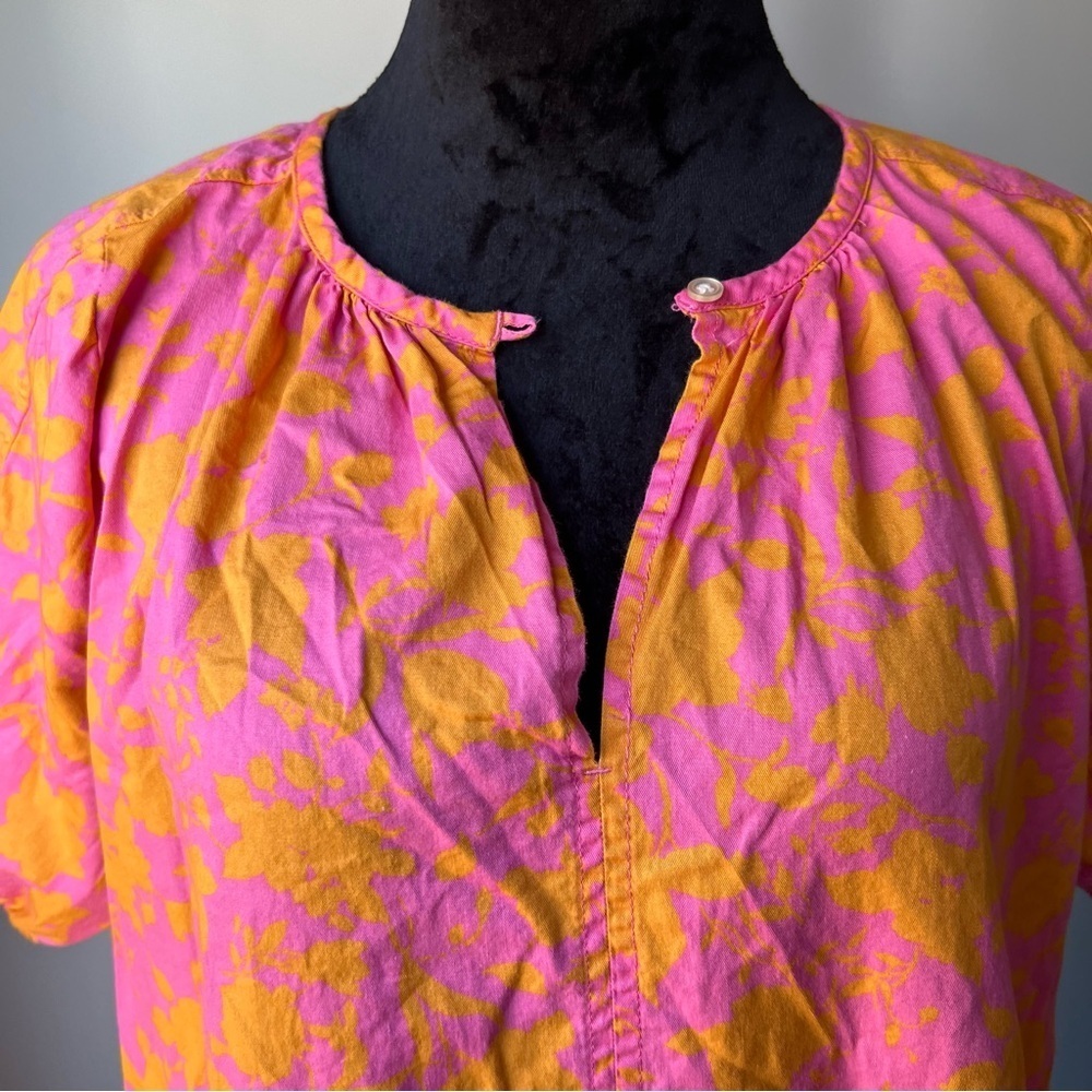 Floral Pink And Yellow Dress — image 2 of 8